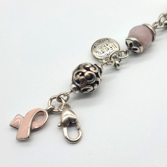 Brighton "Enjoy Every Moment" Go Red Campaign for Cancer Awareness bracelet 🩷 - Picture 8 of 11